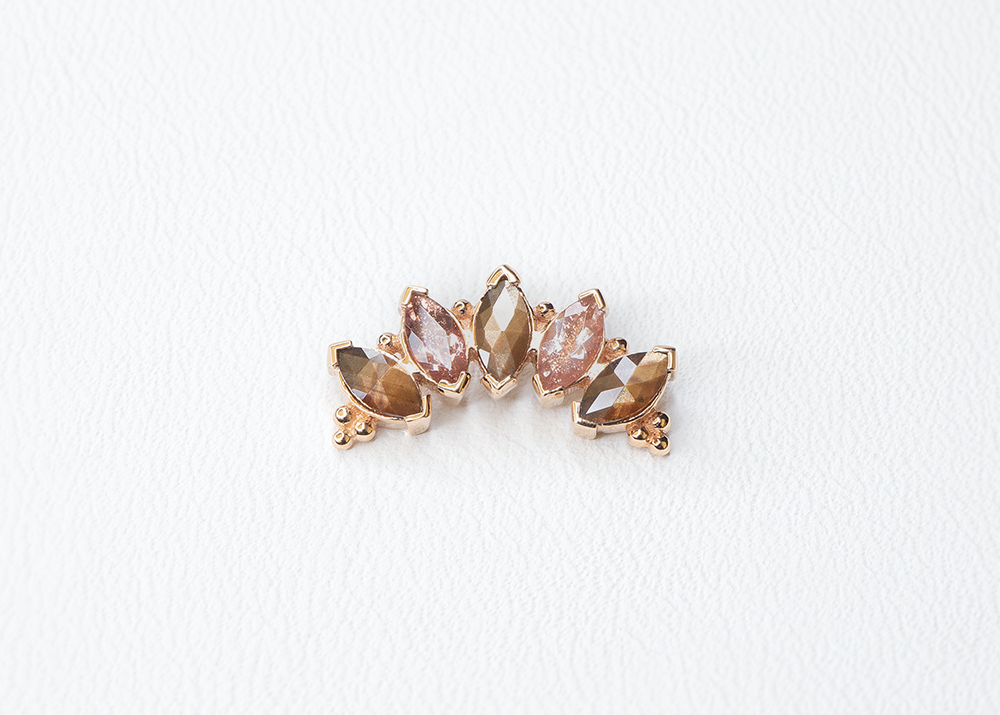 BVLA - Marquise Panaraya 5 - Zawadi Sapphire / Oregon Sunstone