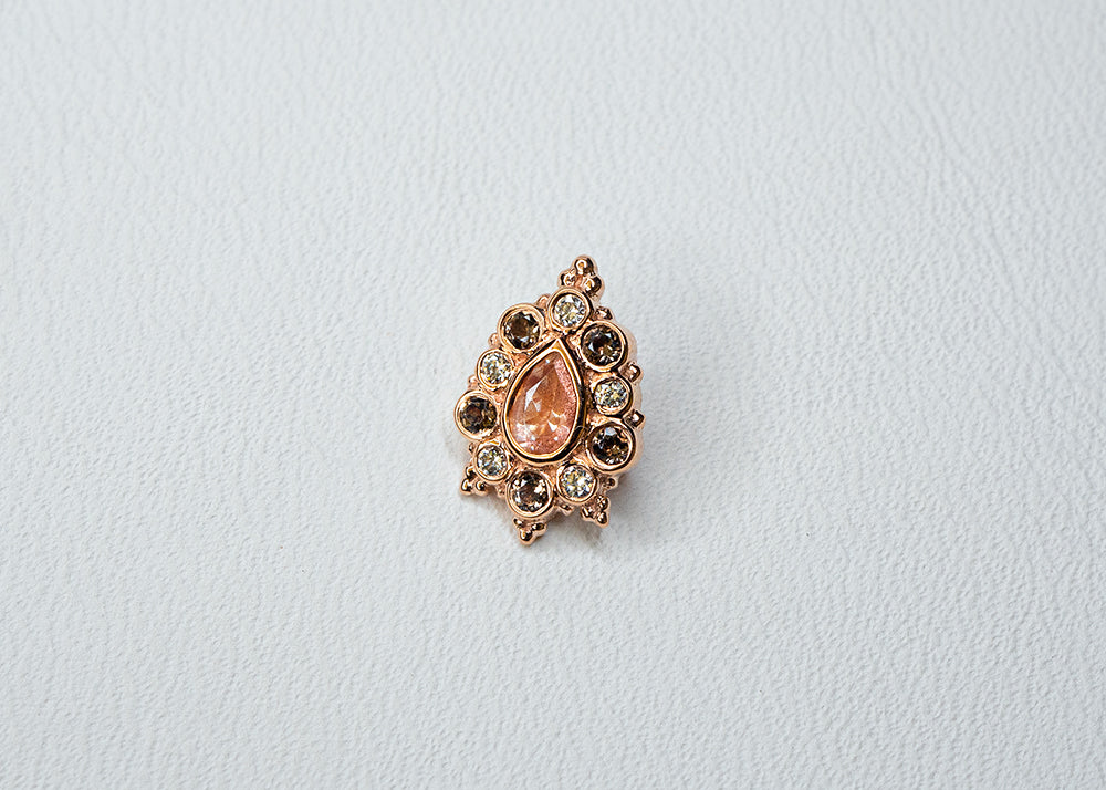 BVLA - Mini Lucy - Smokey Quartz / Diamond / Oregon Sunstone