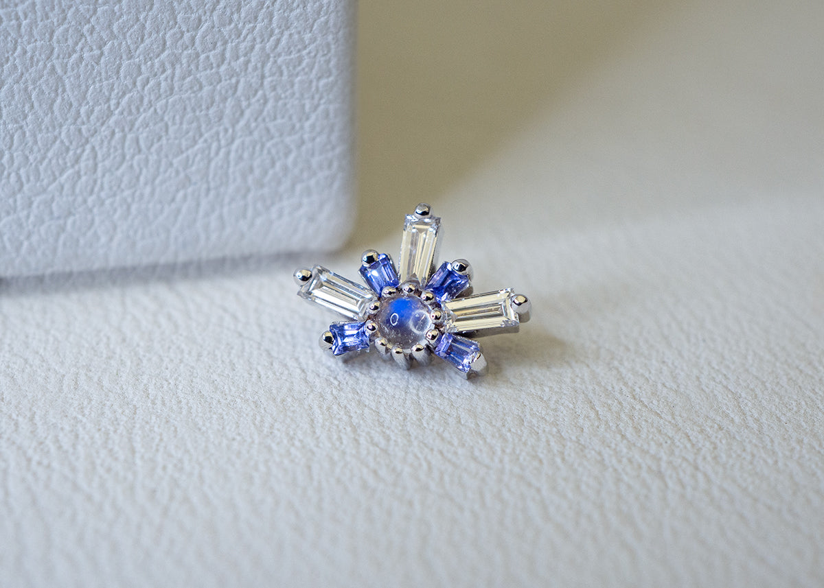 BVLA - Mininova - Diamant / Tanzanite / Rainbow Moonstone