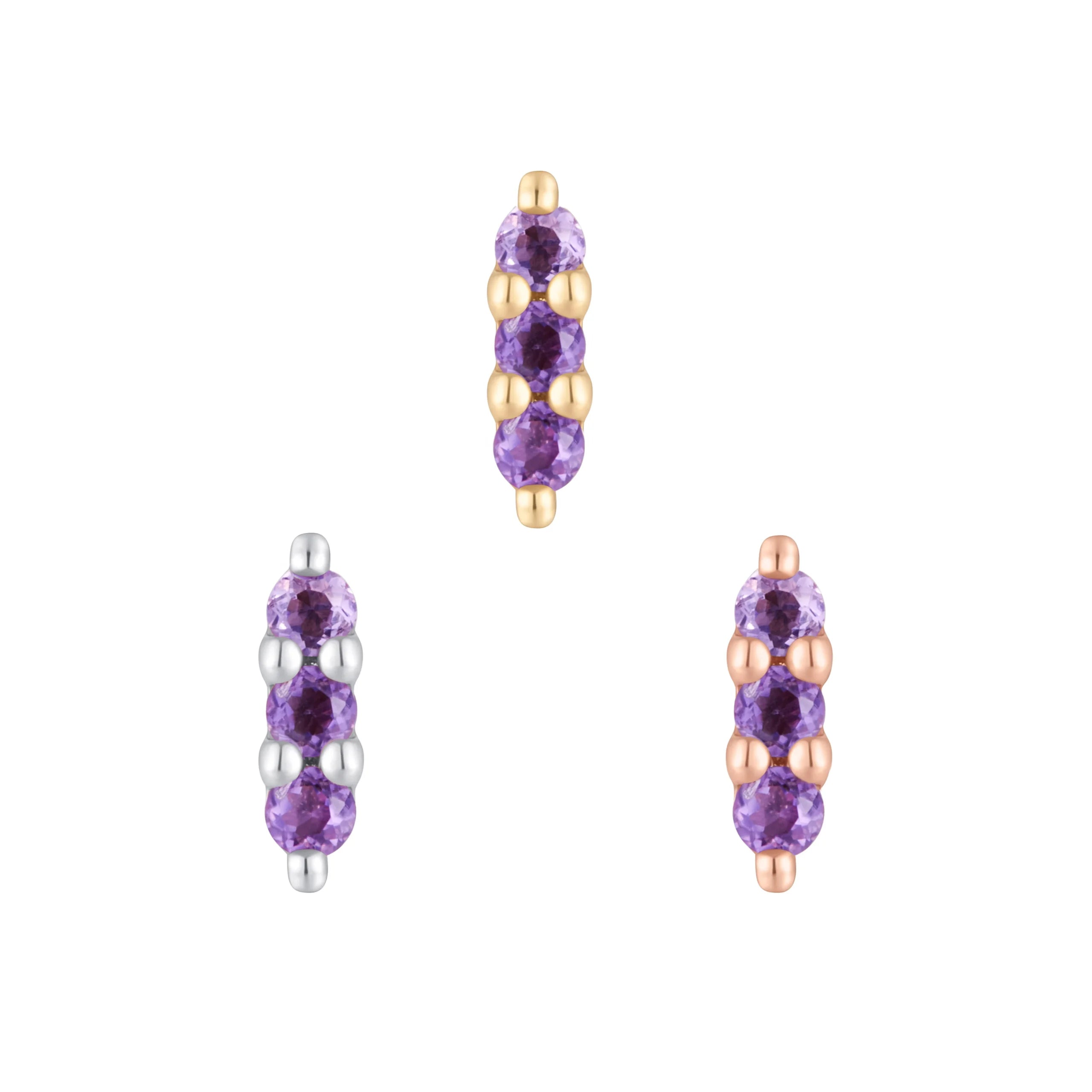 Buddha Jewelry - Mishka 3 - Amethyst