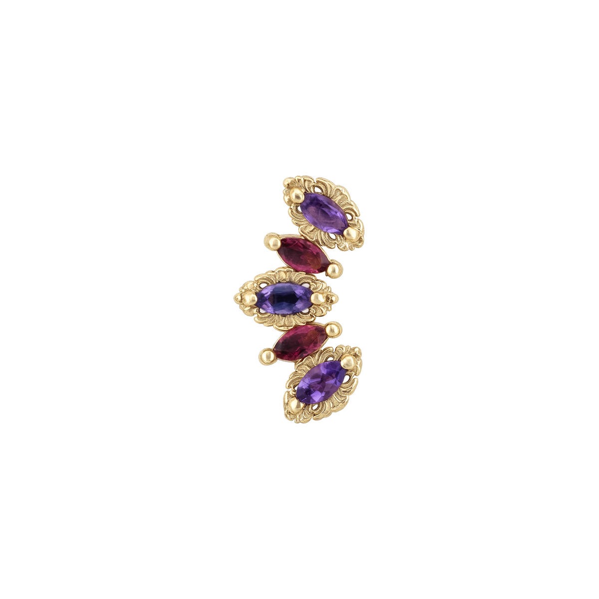 AuAdore - Monarchy - Améthyste africaine / Rubellite