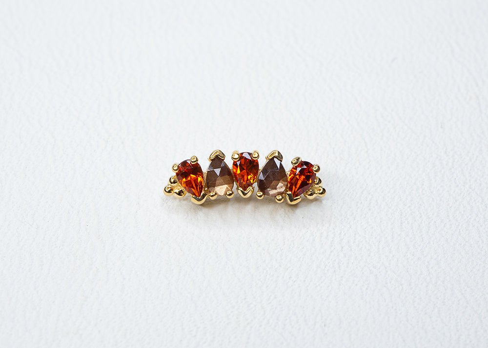 BVLA - Nalani 5 - Madeira Citrine / Zawadi Sapphire