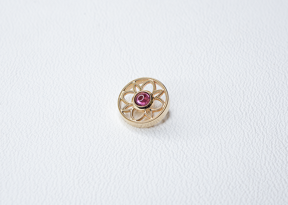 BVLA - Paloma Flower - Pink Tourmaline