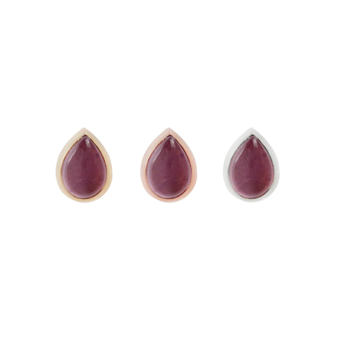 Buddha Jewelry - Pear Bezel - Améthyste-thumbmail-1