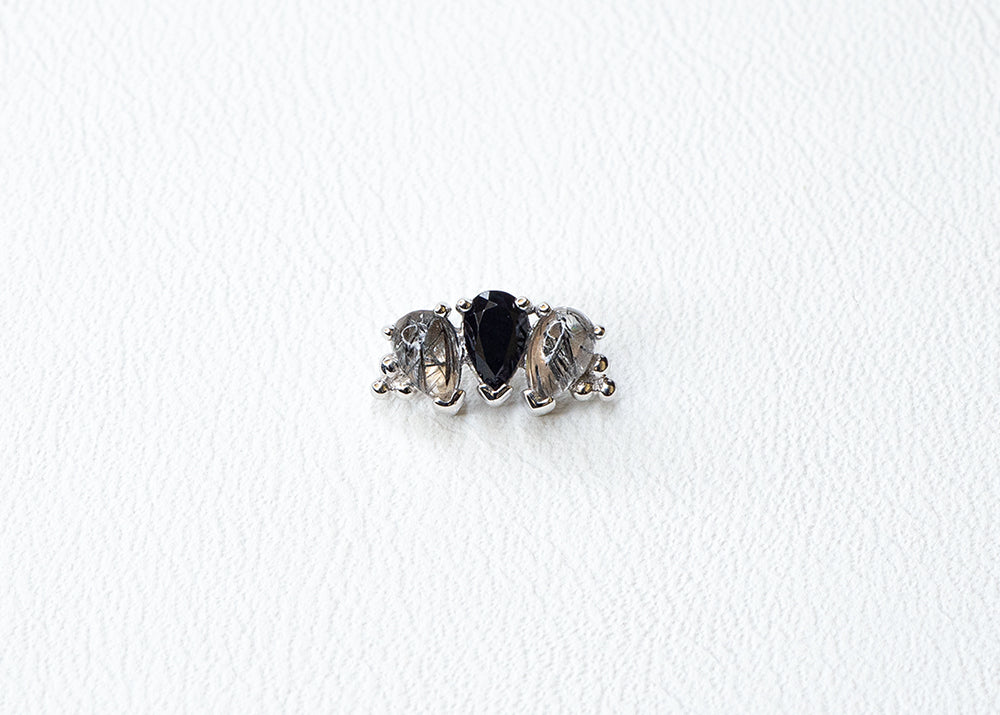 BVLA - Pear Panaraya 3 - Onyx / Tourmalinated Quartz