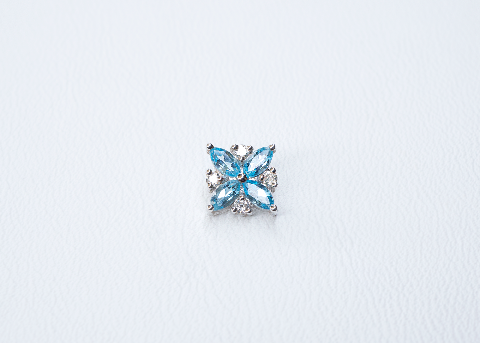 BVLA - Pleades - Swiss Blue Topaz / Diamond
