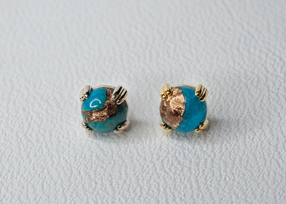 BVLA - Prong - Blue Copper Turquoise