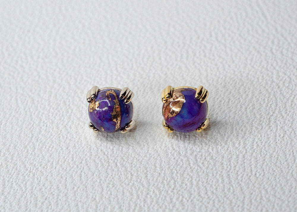 BVLA - Prong - Purple Copper Turquoise