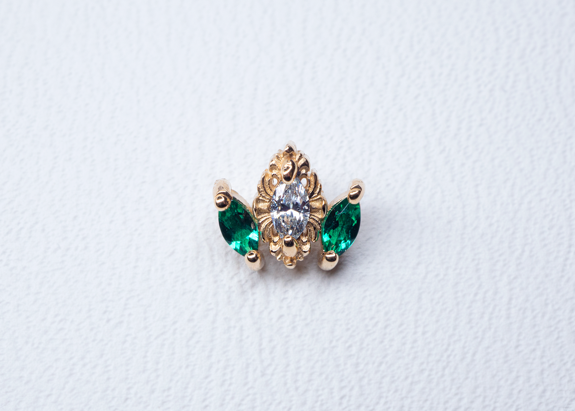 AuAdore - Rococo - Emeraude / Diamant-thumbmail-2