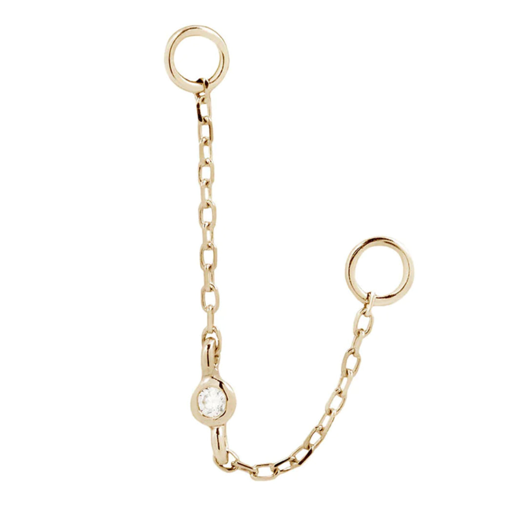 Buddha Jewelry - Round Center CZ Chain-thumbmail-3