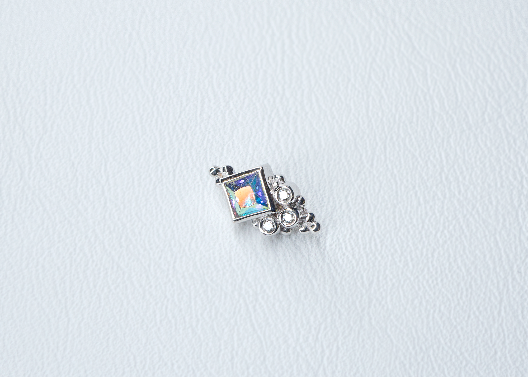 BVLA - Sarai Princess - Mercury Mist Topaz / Diamond