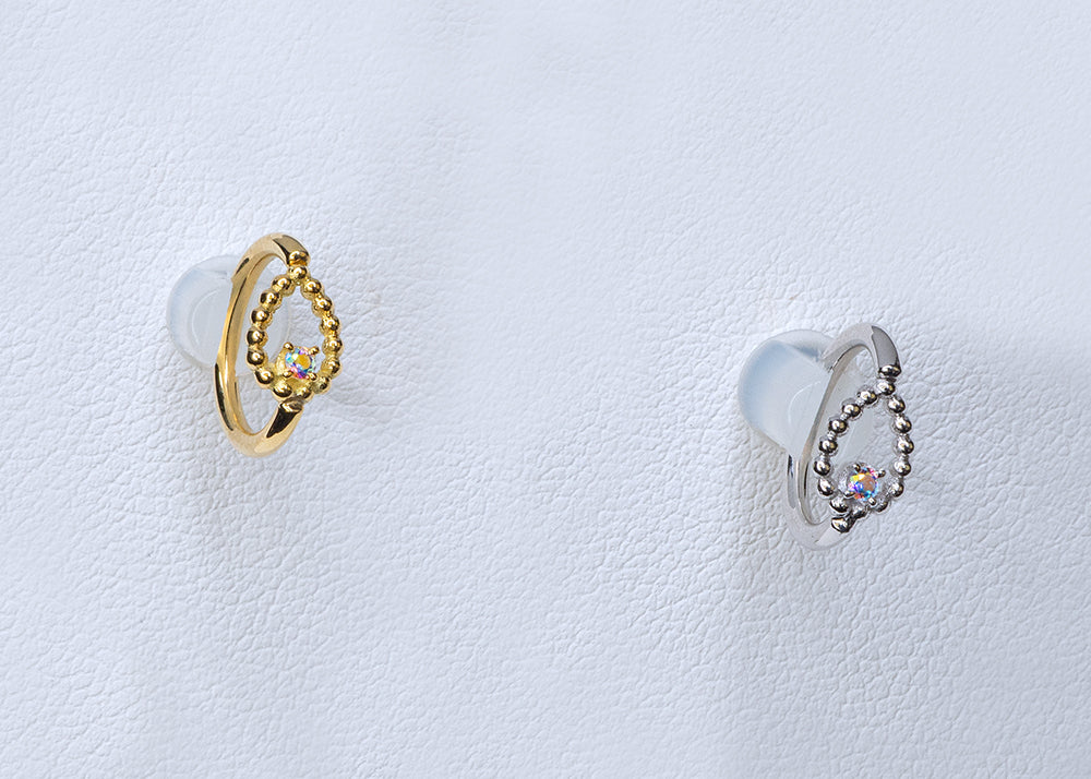 BVLA - Sophie Tear Ring - Mercury Mist Topaz