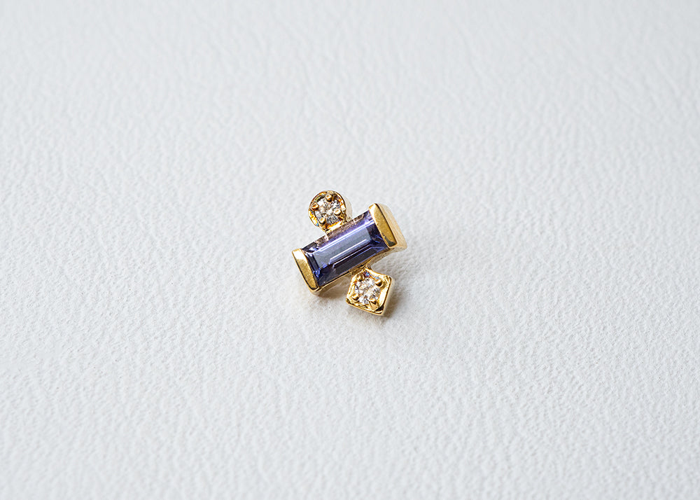 BVLA - Tesla Babe - Iolite / Diamond