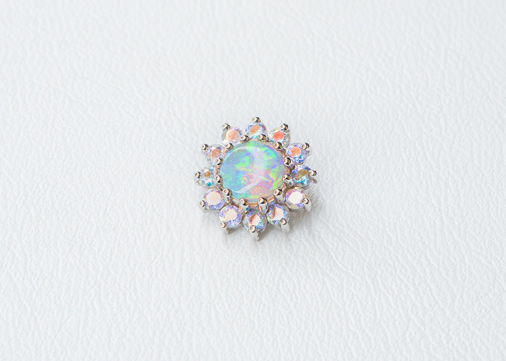BVLA - The Rose - Mercury Mist Topaz / Opal