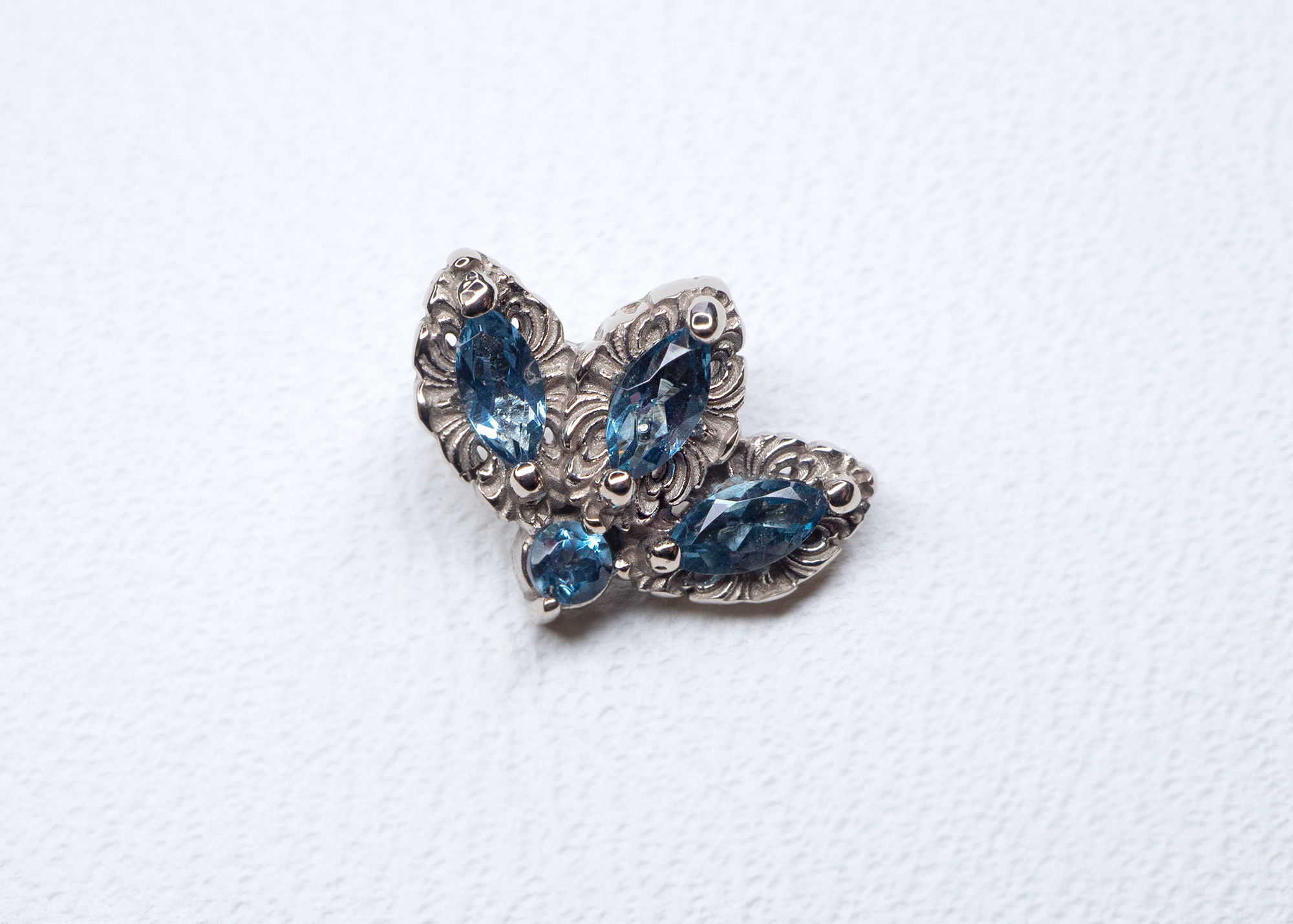 AuAdore - The Vow - London Blue Topaz