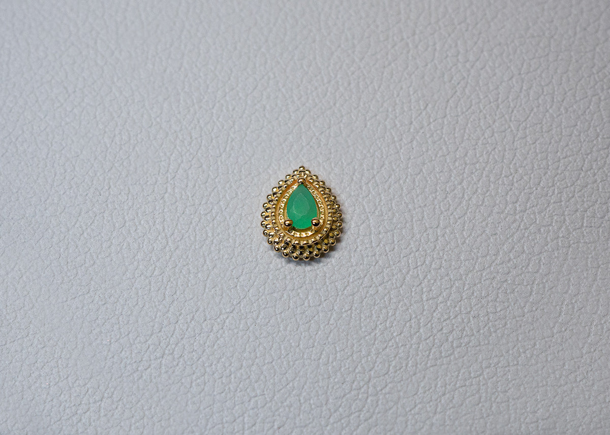 BVLA - Tiny Afghan Pear - Chrysoprase