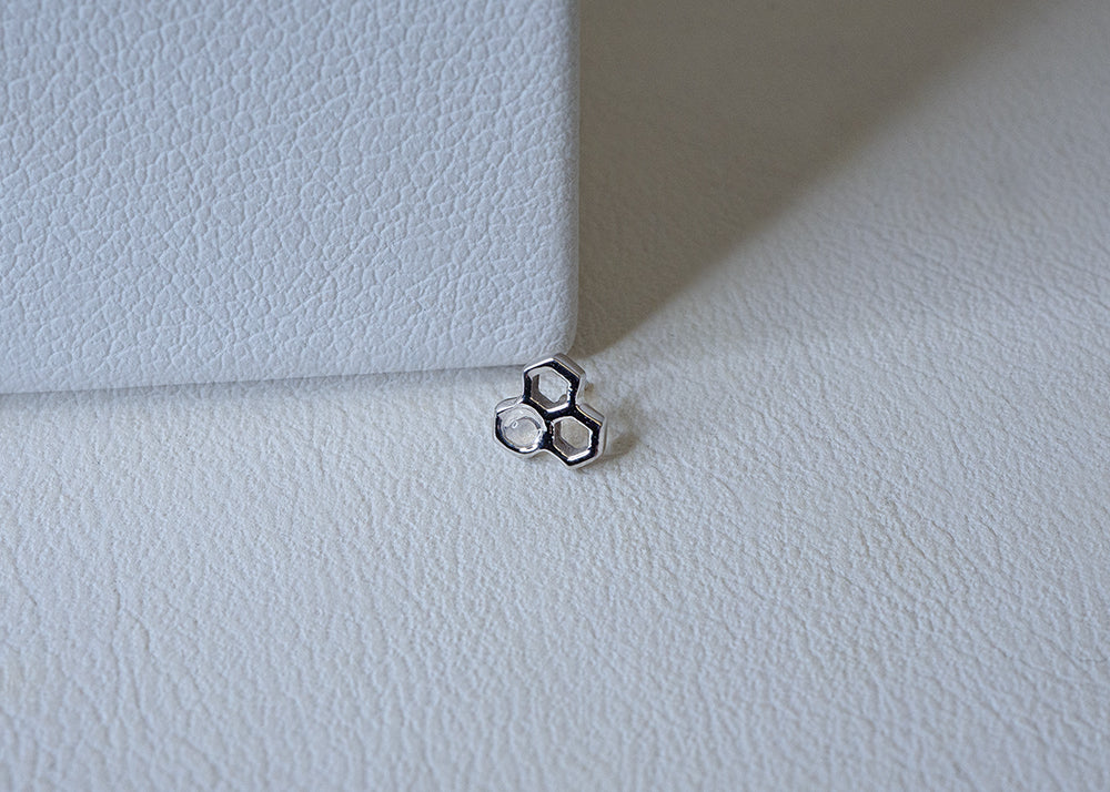 BVLA - Triple Honeycomb - Rainbow Moonstone