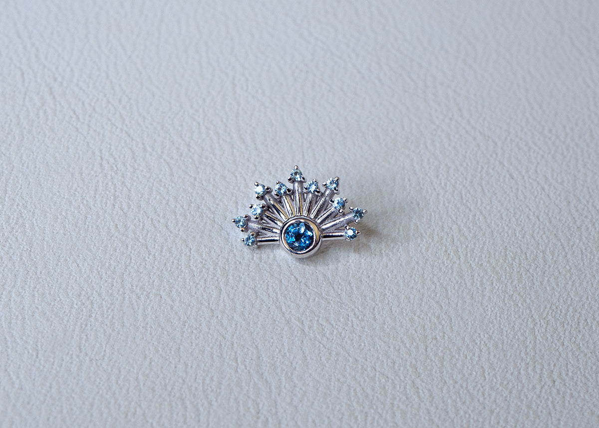 BVLA - Twilight - Swiss Blue Topaz / London Blue Topaz