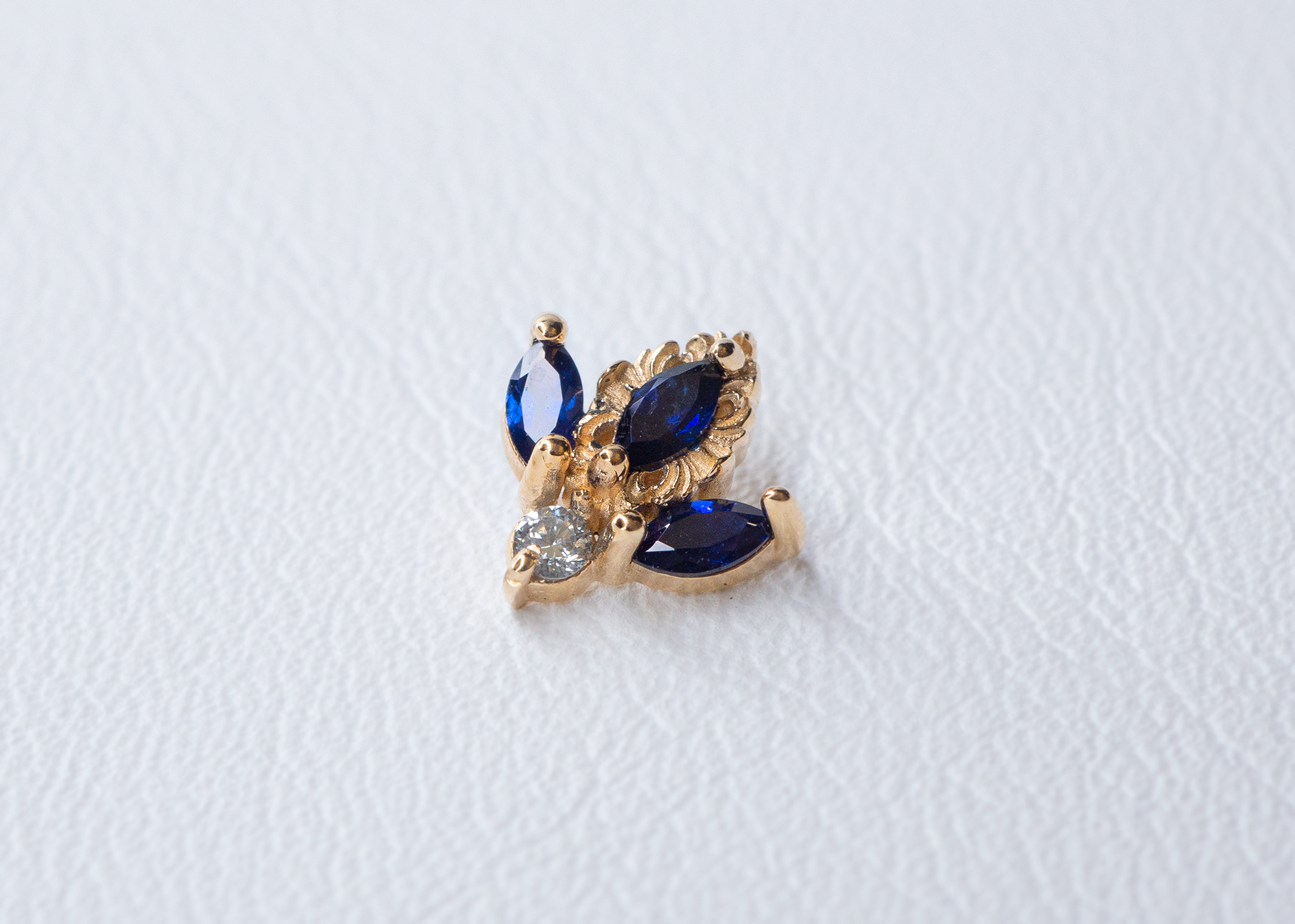 AuAdore - Versailles - Blue Sapphire / Diamond