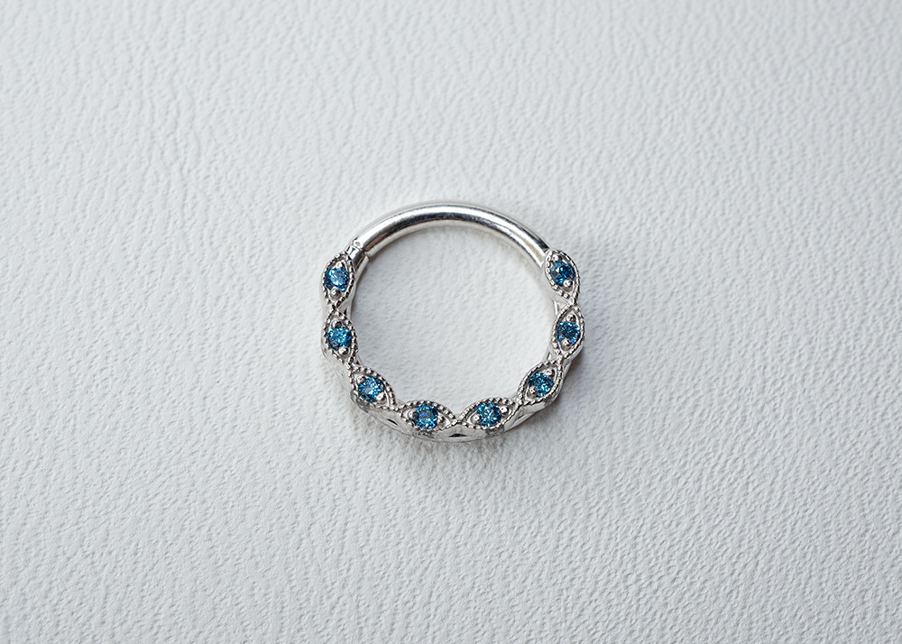 BVLA - Violet - Diamants bleus
