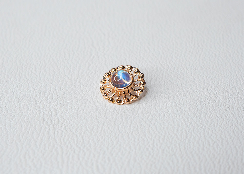 Anatometal - Virtue - Rainbow Moonstone
