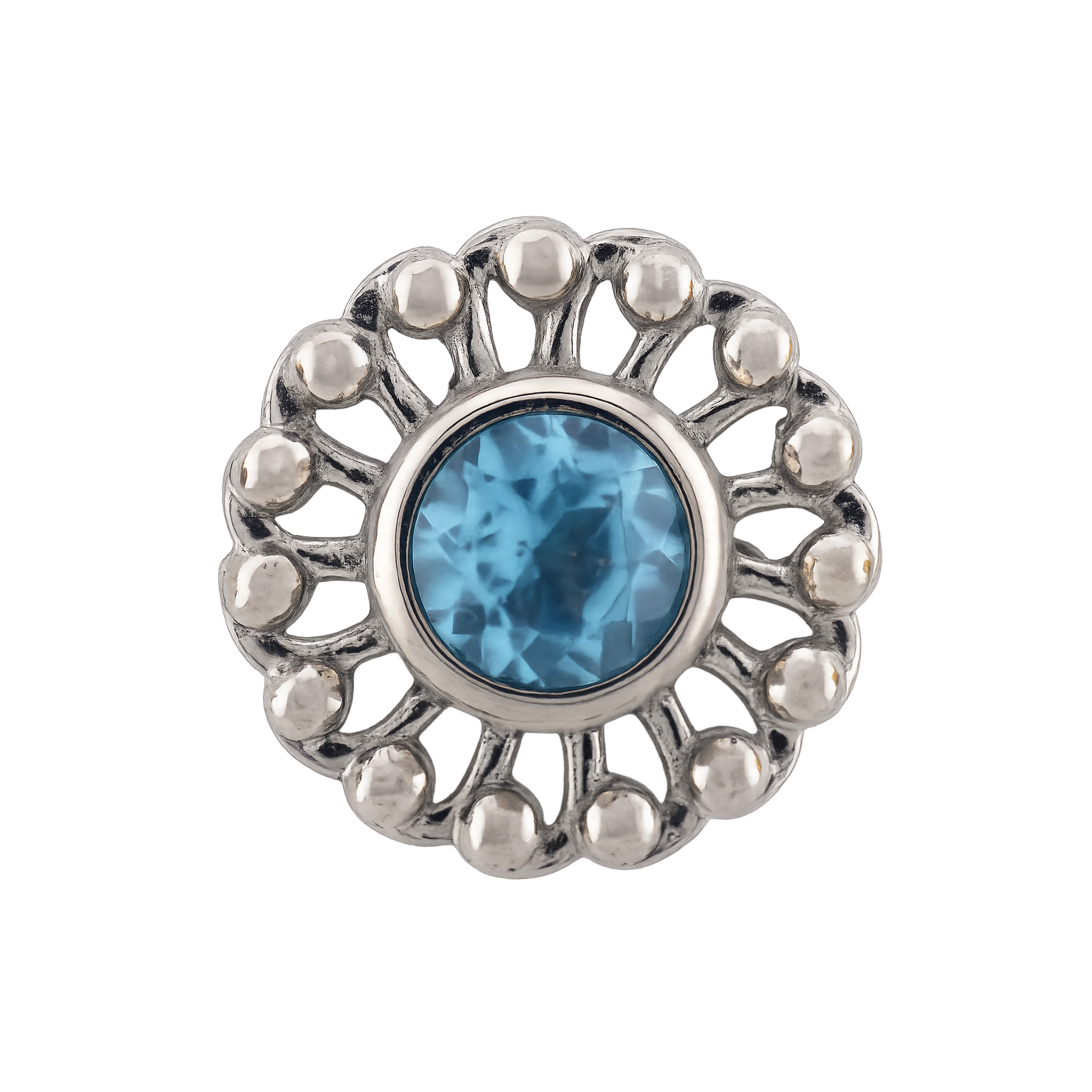 Anatometal - Virtue - Topaze Swiss Blue