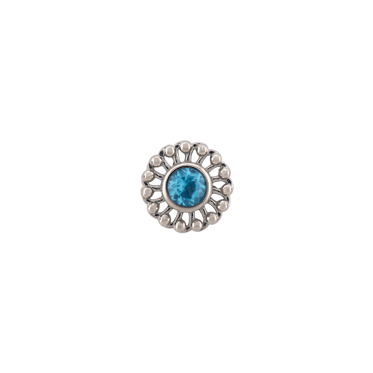 Anatometal - Virtue - Topaze Swiss Blue
