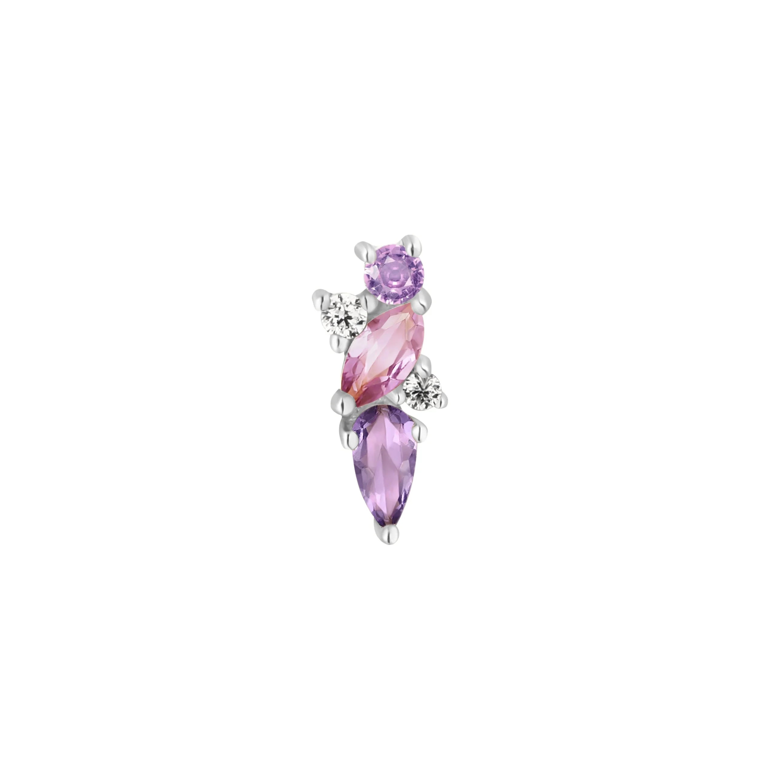 Buddha Jewelry - Visionary - Amethyst / Pink Sapphire-thumbmail-2