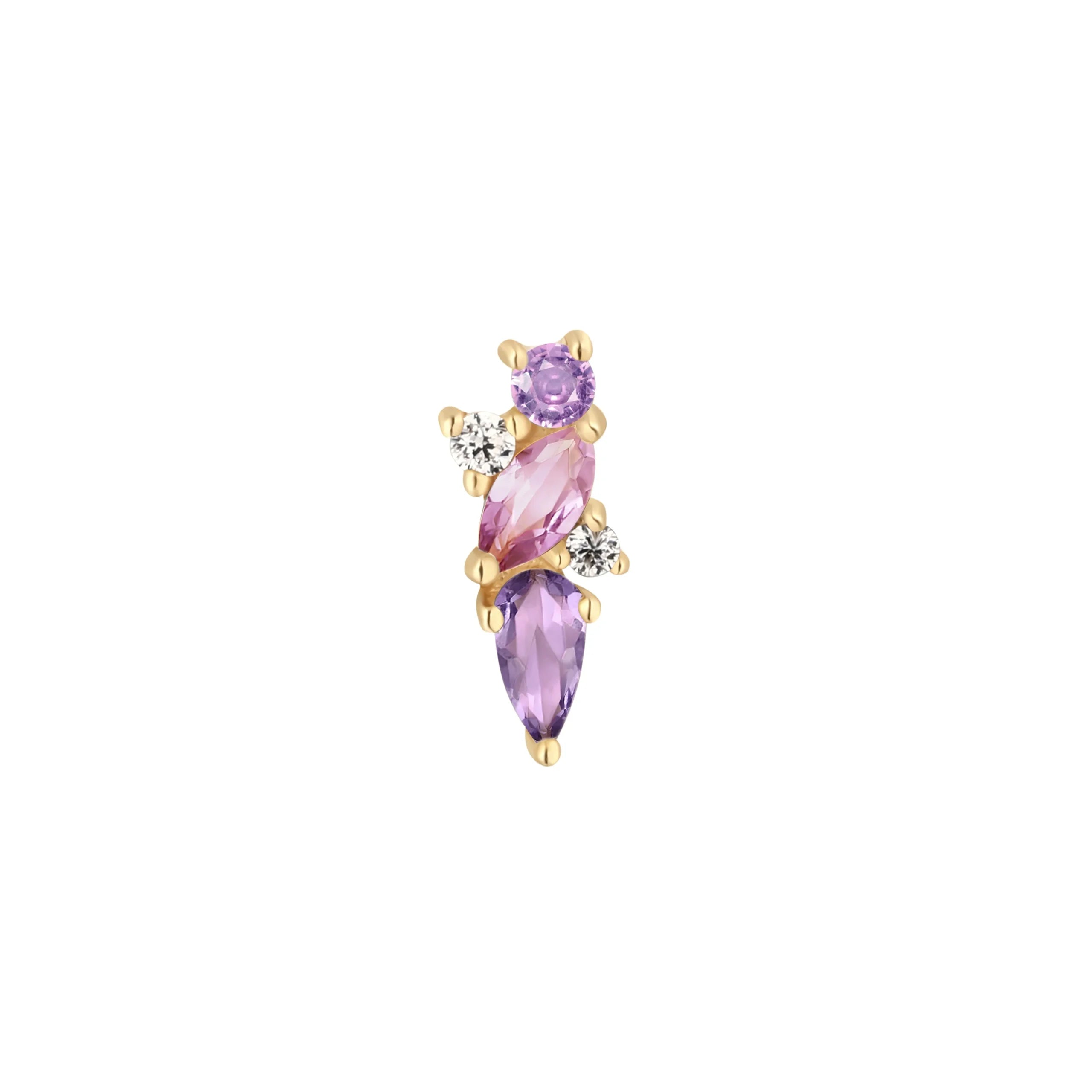 Buddha Jewelry - Visionary - Amethyst / Pink Sapphire-thumbmail-3